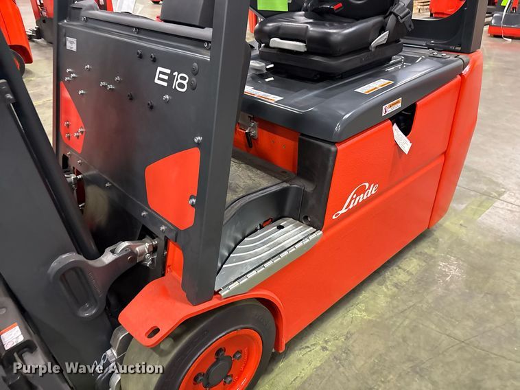 image for item ND9984 2023 Linde E18 forklift