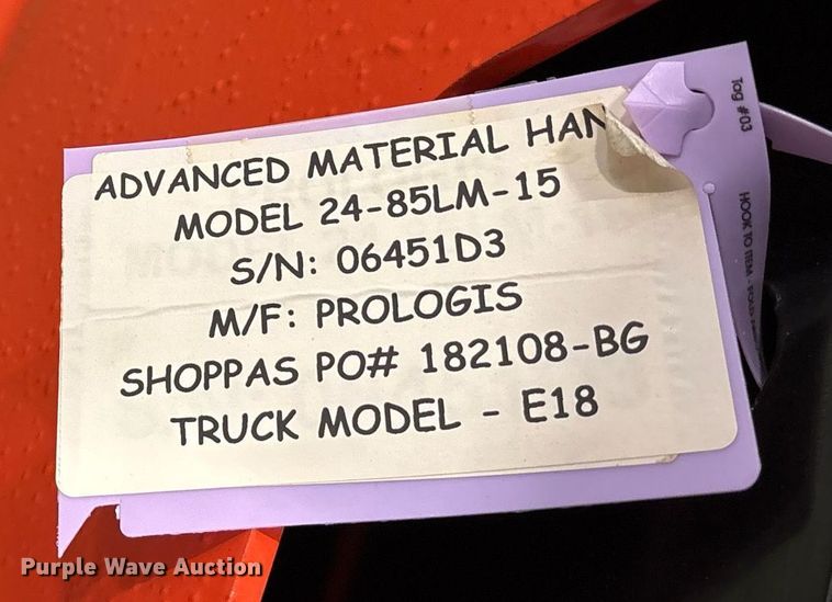 image for item ND9984 2023 Linde E18 forklift