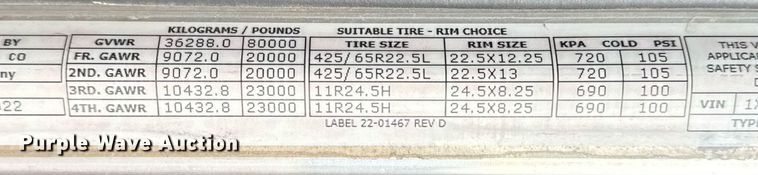 image for item DM5745 2023 Peterbilt 389 semi truck