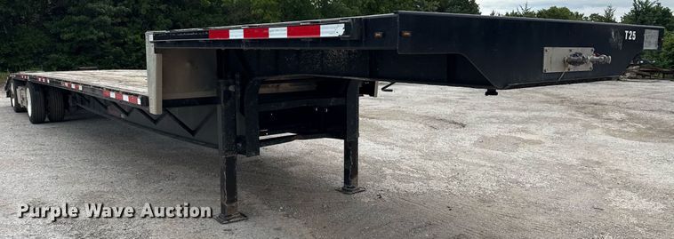 image for item DM5747 2020 Transcraft drop deck equipment trailer