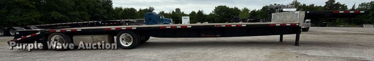 image for item DM5747 2020 Transcraft drop deck equipment trailer
