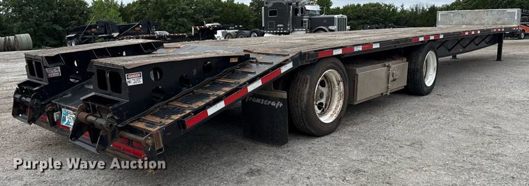 image for item DM5747 2020 Transcraft drop deck equipment trailer