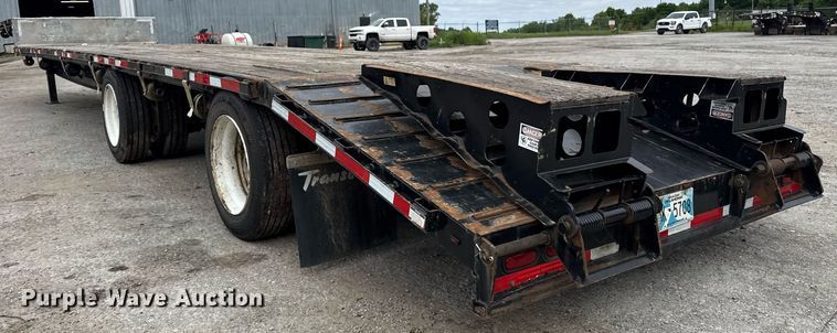 image for item DM5747 2020 Transcraft drop deck equipment trailer