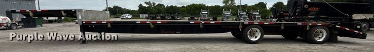 image for item DM5747 2020 Transcraft drop deck equipment trailer