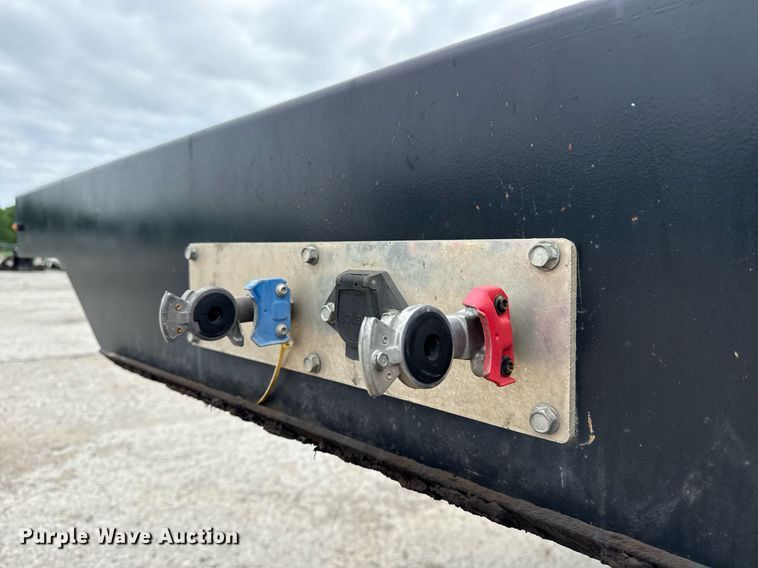 image for item DM5747 2020 Transcraft drop deck equipment trailer