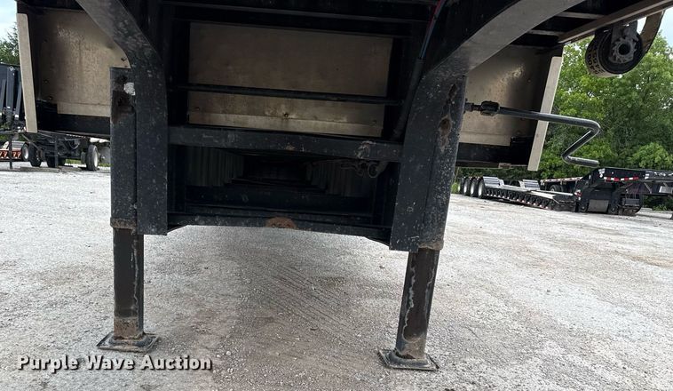 image for item DM5747 2020 Transcraft drop deck equipment trailer