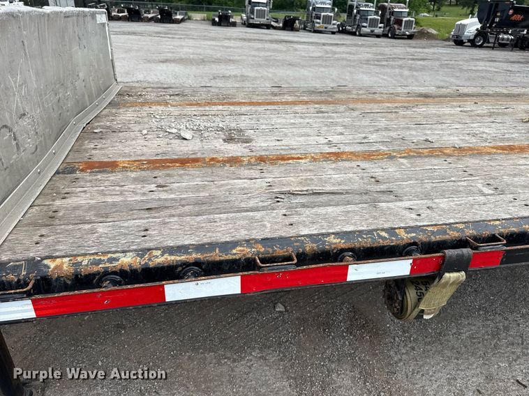 image for item DM5747 2020 Transcraft drop deck equipment trailer