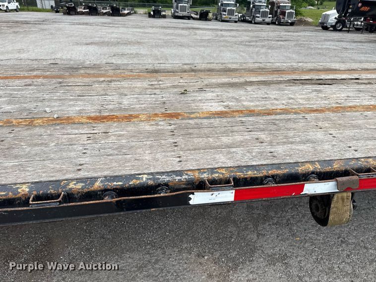 image for item DM5747 2020 Transcraft drop deck equipment trailer