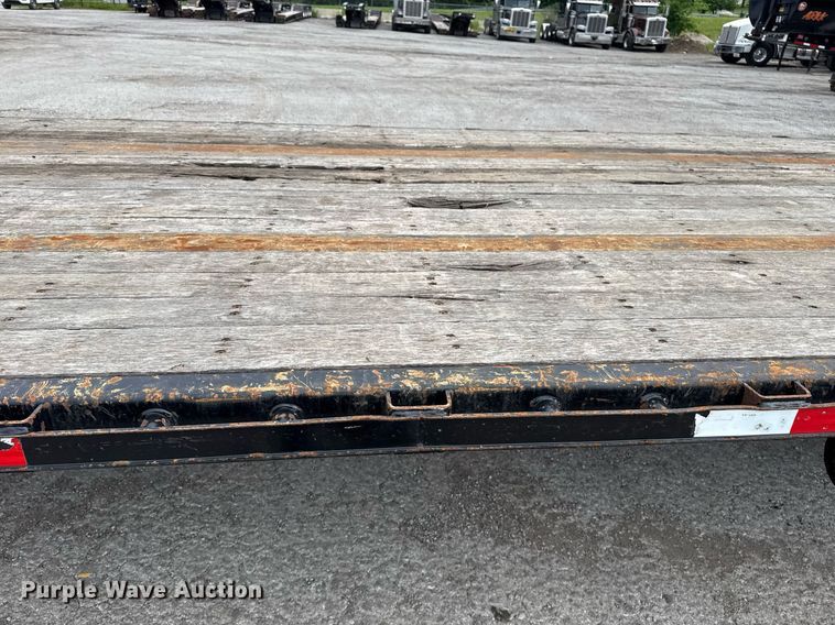 image for item DM5747 2020 Transcraft drop deck equipment trailer