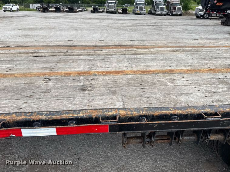 image for item DM5747 2020 Transcraft drop deck equipment trailer