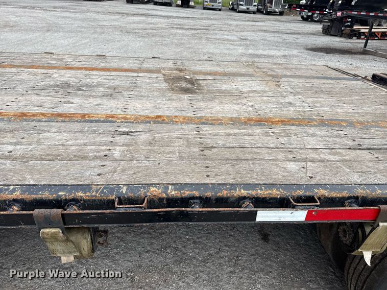 image for item DM5747 2020 Transcraft drop deck equipment trailer