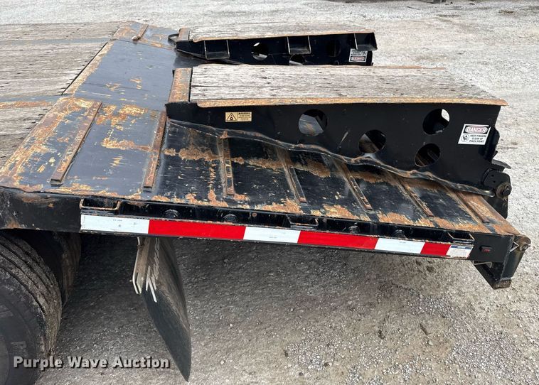 image for item DM5747 2020 Transcraft drop deck equipment trailer