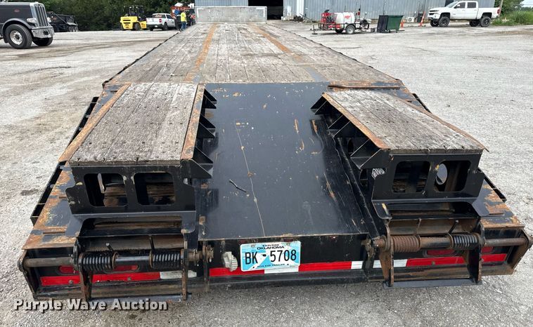 image for item DM5747 2020 Transcraft drop deck equipment trailer