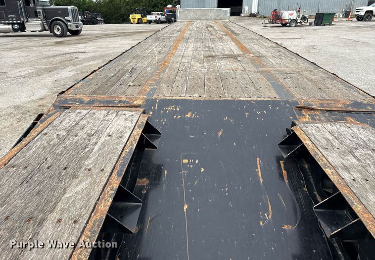 image for item DM5747 2020 Transcraft drop deck equipment trailer