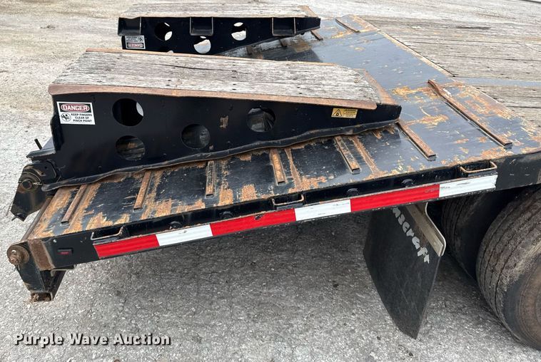 image for item DM5747 2020 Transcraft drop deck equipment trailer