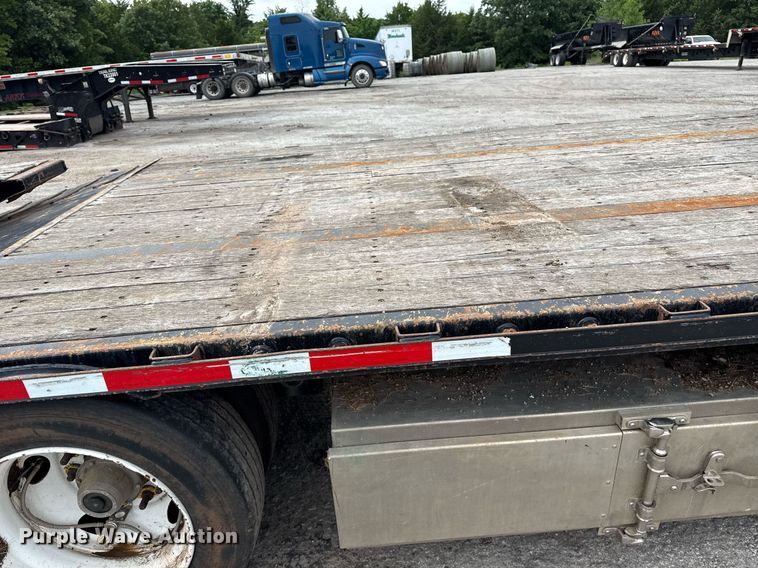 image for item DM5747 2020 Transcraft drop deck equipment trailer