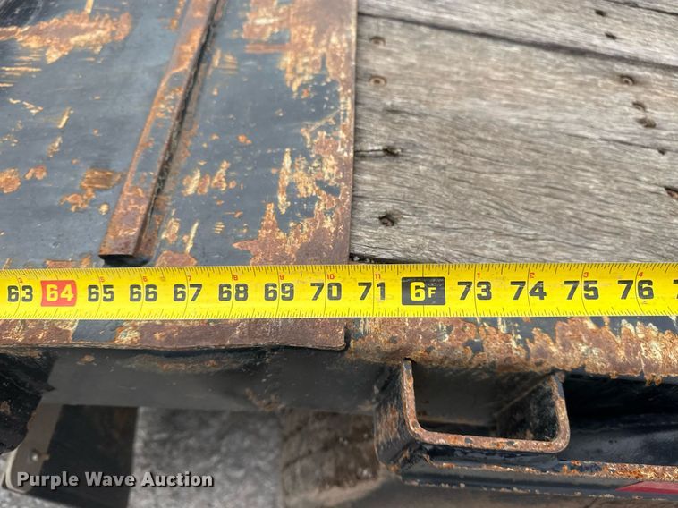 image for item DM5747 2020 Transcraft drop deck equipment trailer