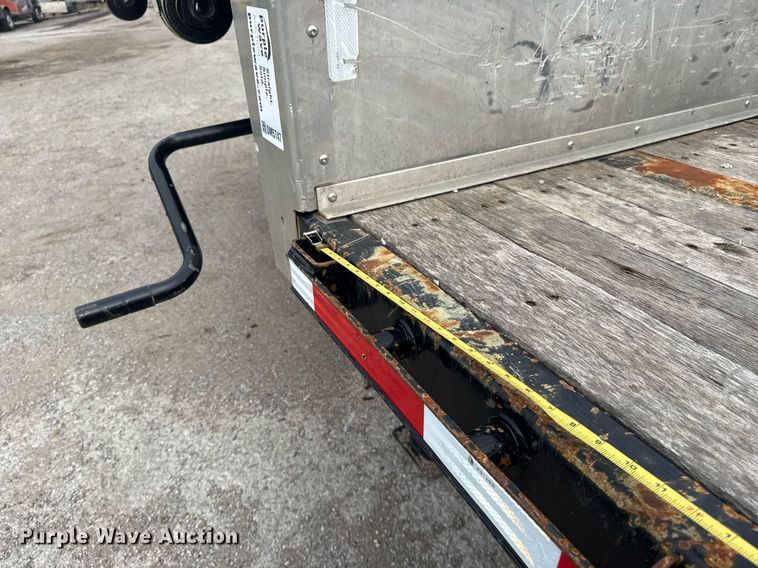 image for item DM5747 2020 Transcraft drop deck equipment trailer