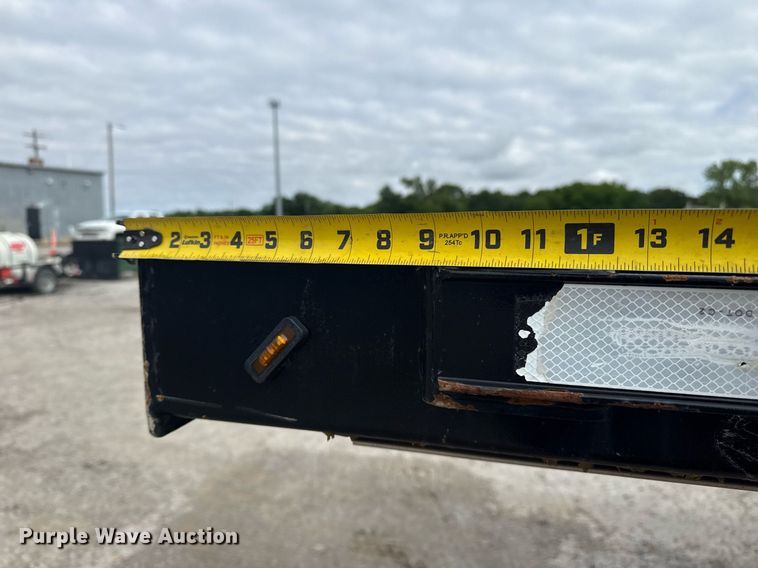 image for item DM5747 2020 Transcraft drop deck equipment trailer