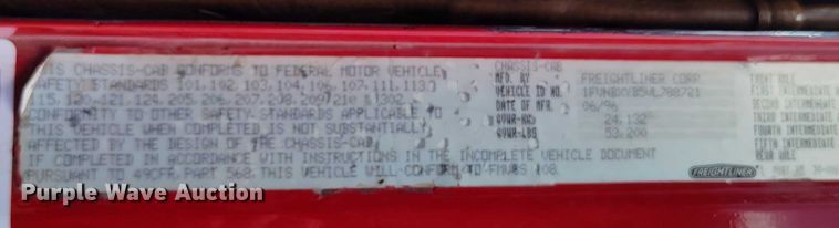 image for item DP4943 1997 Freightliner  FLB fuel truck