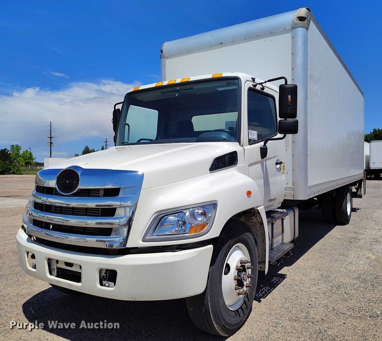 image for item DP4983 2014 Hino 268 box truck