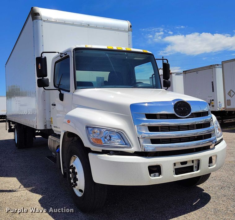 image for item DP4983 2014 Hino 268 box truck