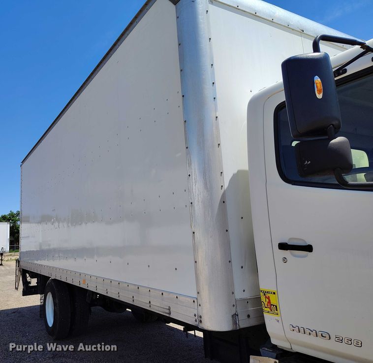 image for item DP4983 2014 Hino 268 box truck