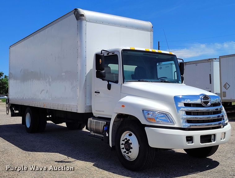 image for item DP4984 2014 Hino 268 box truck
