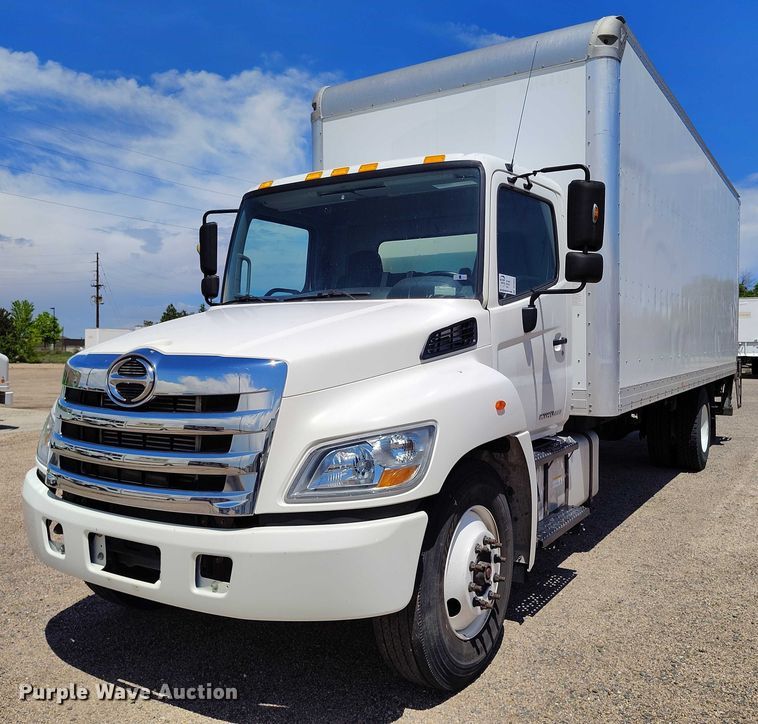 image for item DP4984 2014 Hino 268 box truck