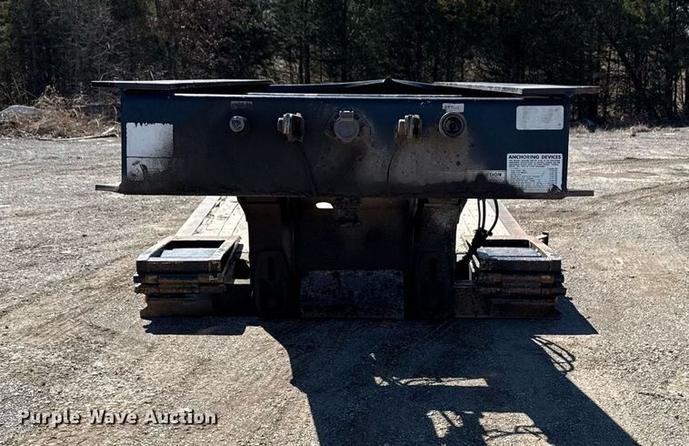 image for item DS3635 2017 Trail King TK110HDG lowboy equipment trailer