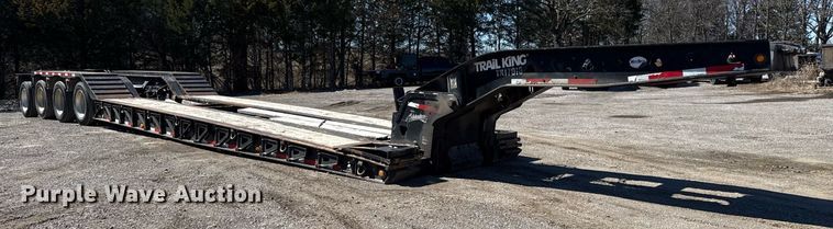 image for item DS3635 2017 Trail King TK110HDG lowboy equipment trailer