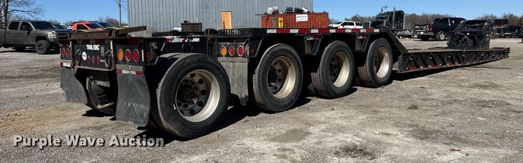 image for item DS3635 2017 Trail King TK110HDG lowboy equipment trailer