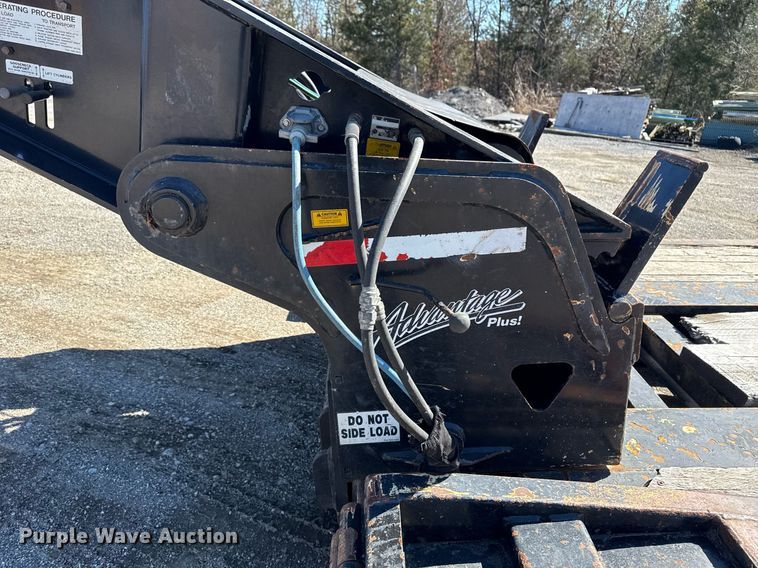 image for item DS3635 2017 Trail King TK110HDG lowboy equipment trailer