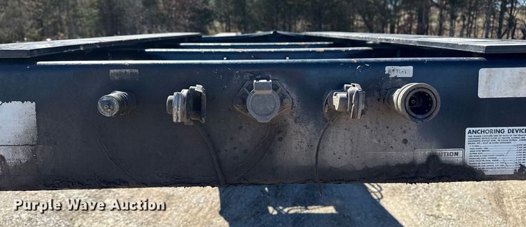 image for item DS3635 2017 Trail King TK110HDG lowboy equipment trailer