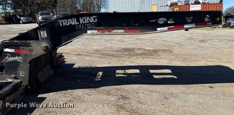 image for item DS3635 2017 Trail King TK110HDG lowboy equipment trailer