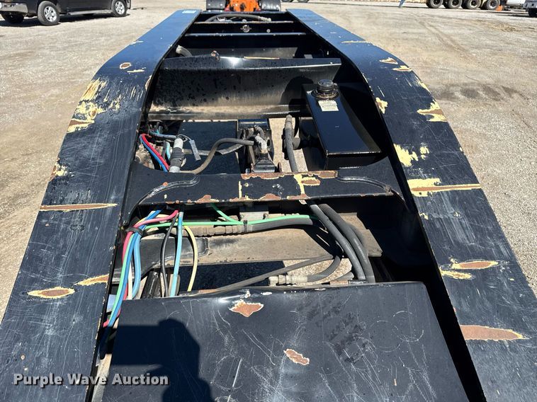 image for item DS3635 2017 Trail King TK110HDG lowboy equipment trailer