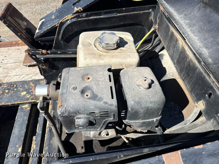 image for item DS3635 2017 Trail King TK110HDG lowboy equipment trailer