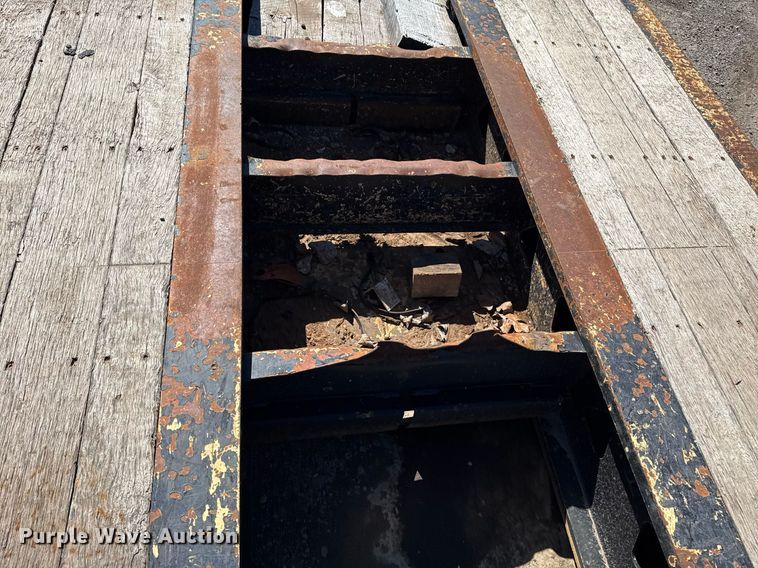 image for item DS3635 2017 Trail King TK110HDG lowboy equipment trailer