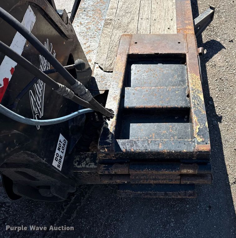 image for item DS3635 2017 Trail King TK110HDG lowboy equipment trailer