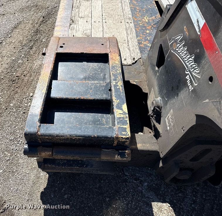 image for item DS3635 2017 Trail King TK110HDG lowboy equipment trailer