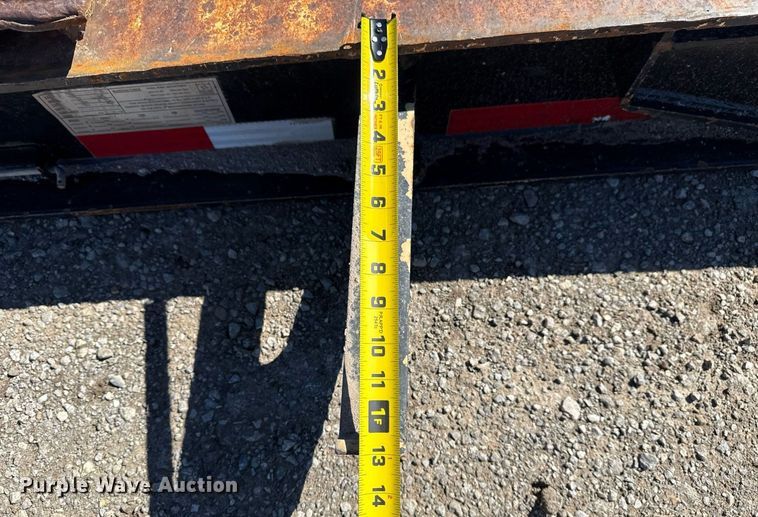 image for item DS3635 2017 Trail King TK110HDG lowboy equipment trailer