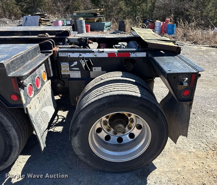 image for item DS3635 2017 Trail King TK110HDG lowboy equipment trailer