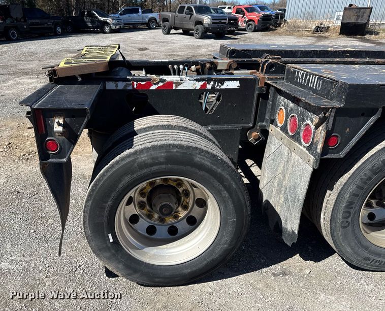 image for item DS3635 2017 Trail King TK110HDG lowboy equipment trailer