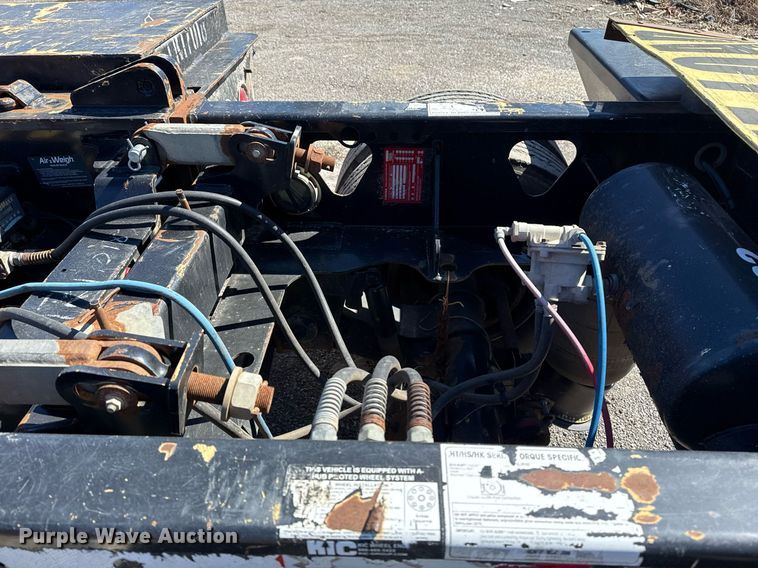 image for item DS3635 2017 Trail King TK110HDG lowboy equipment trailer