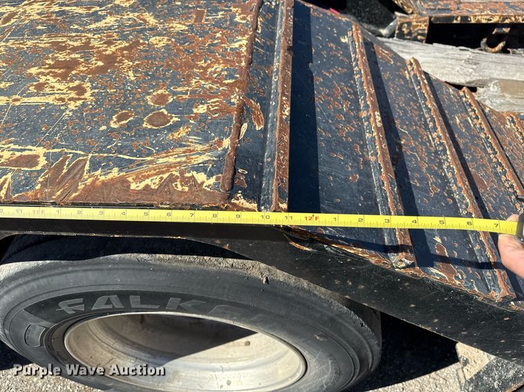 image for item DS3635 2017 Trail King TK110HDG lowboy equipment trailer