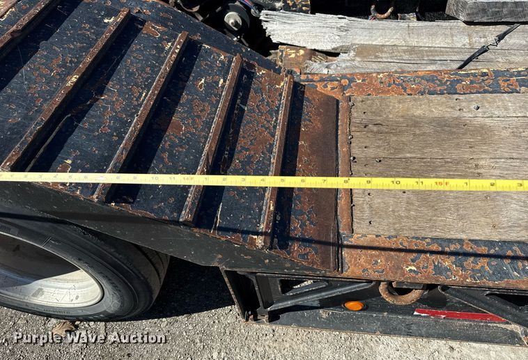 image for item DS3635 2017 Trail King TK110HDG lowboy equipment trailer