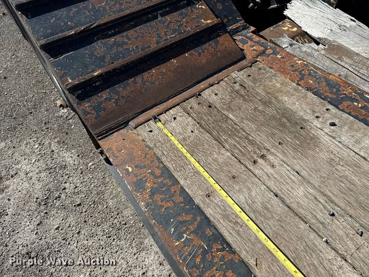 image for item DS3635 2017 Trail King TK110HDG lowboy equipment trailer