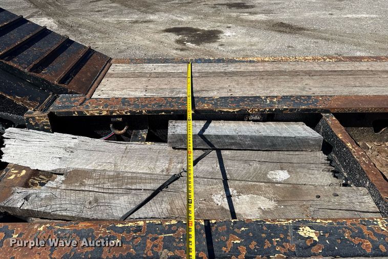 image for item DS3635 2017 Trail King TK110HDG lowboy equipment trailer