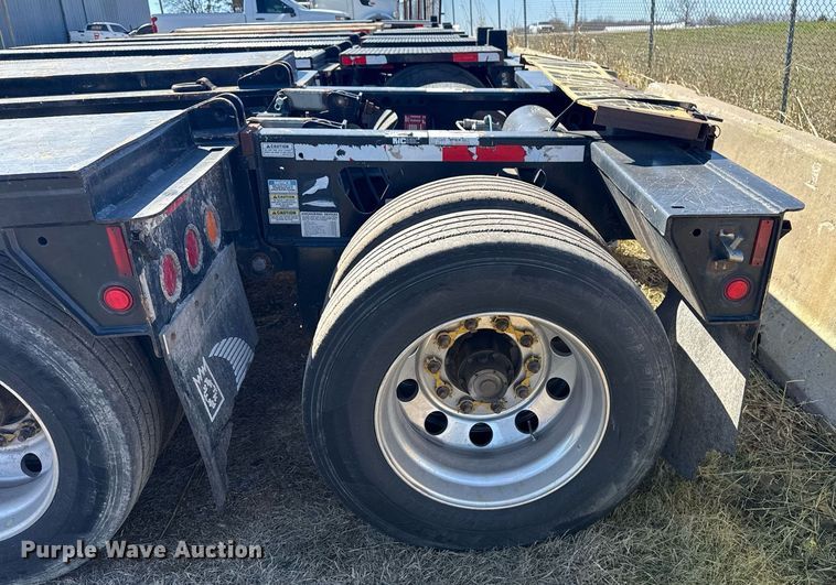 image for item DS3635 2017 Trail King TK110HDG lowboy equipment trailer