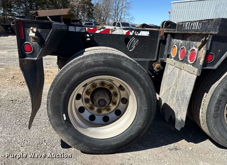 image for item DS3635 2017 Trail King TK110HDG lowboy equipment trailer